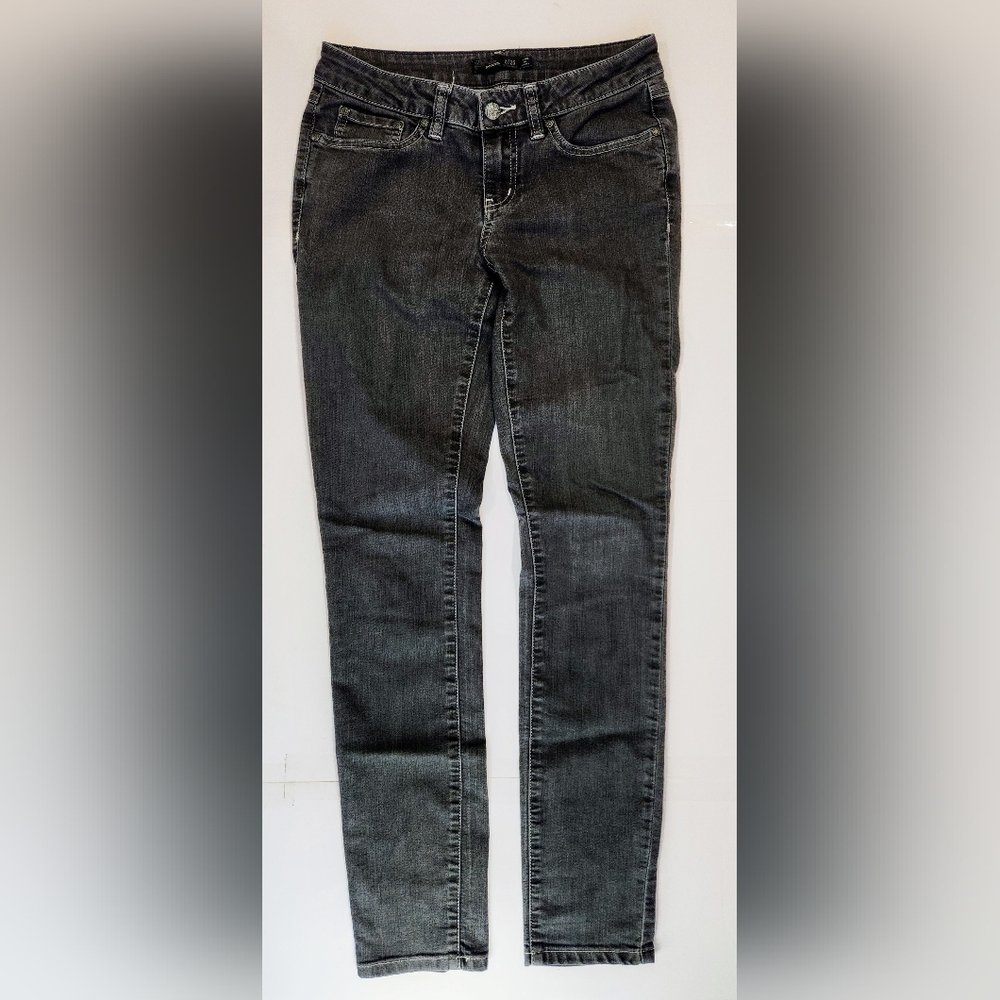 PrAna Women's Kayla High Rise Denim Solid Jeans Size Zero Size 0 (25x30) Gray